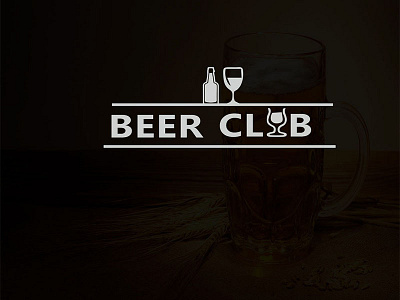 beer logo branding custom design logo minimal