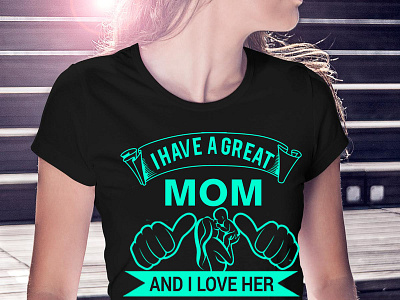 MOM T SHIRT customtshirt illustration teespring tshirt typography vector