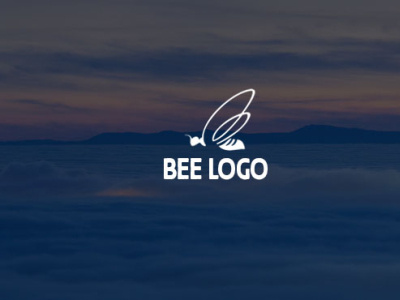 bee logo branding customtshirt design icon logo logodesign logomaker minimallogo professionallogo vector