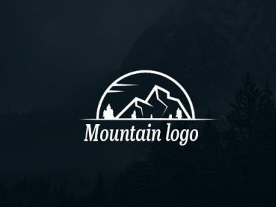 mountain logo branding business design logo logodesign logomaker minimallogo professionallogo typography vector