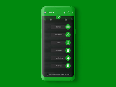 Evernote Android App | Dark theme