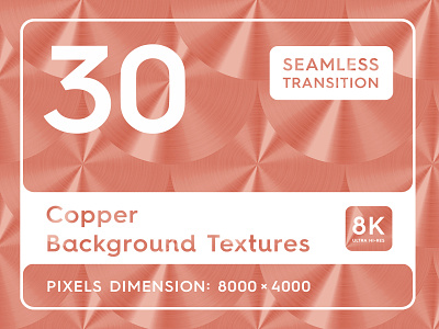 30 Copper Background Textures