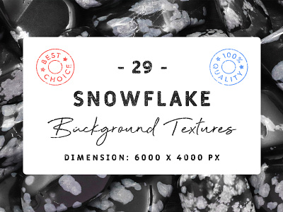 29 Snowflake Background Textures