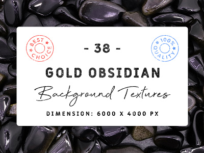 38 Gold Obsidian Background Textures