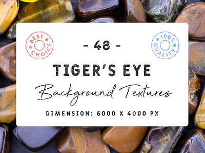 48 Tiger's Eye Background Textures