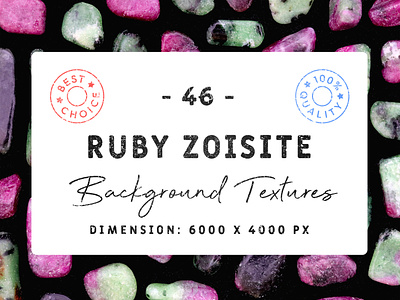 46 Ruby Zoisite Background Textures