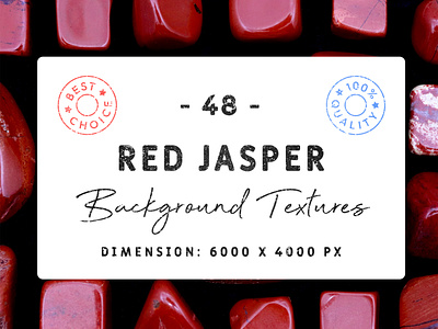 48 Red Jasper Background Textures