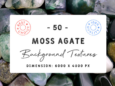 50 Moss Agate Background Textures