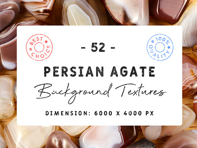 52 Persian Agate Background Textures