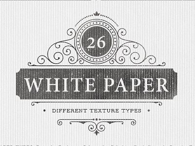 26 White Paper Background Textures