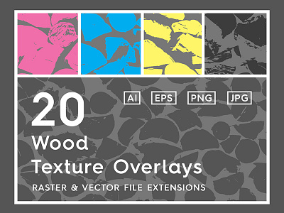 20 Wood Texture Overlays