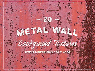 20 Metal Wall Background Textures