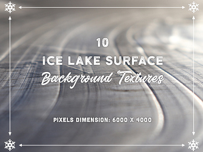 10 Ice Lake Surface Backgrounds