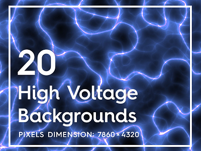 High Voltage Seamless Background Textures Preview Header Behance