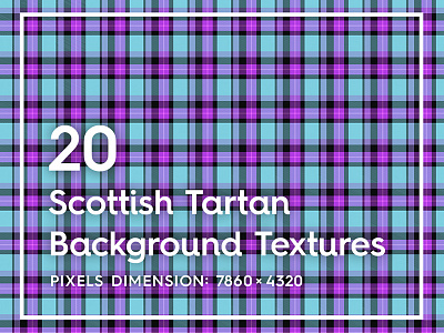 20 Scottish Tartan Backgrounds background cloth fabric geometric gingham material ornament scottish tartan texture traditional vintage