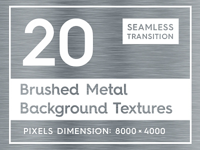 20 Brushed Metal Background Textures aluminum brushed metal metallic plate reflection shiny silver stainless steel texture textured