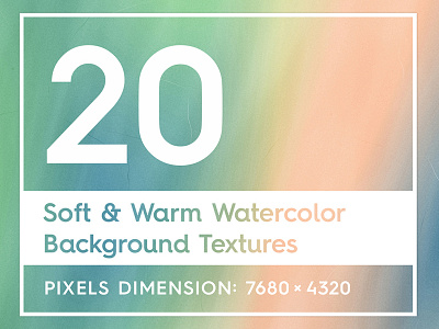 20 Soft & Warm Watercolor Backgrounds abstract art artistic background color design orange paint red wallpaper warm yellow