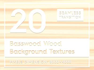 20 Basswood Wood Background Textures