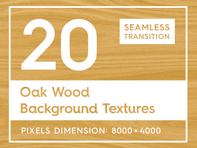 20 Oak Wood Seamless Background Textures