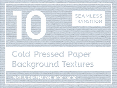 10 Cold Pressed Paper Background Textures