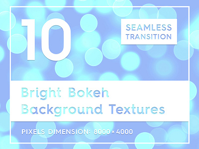 10 Bright Bokeh Background Texture