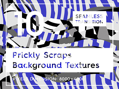 10 Prickly Scraps Background Textures