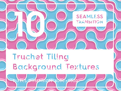 10 Truchet Tilling Background Textures