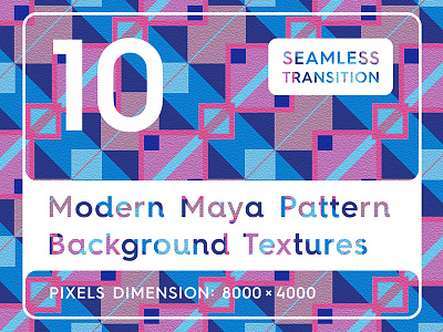 10 Modern Maya Pattern Background Textures
