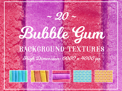 20 Bubble Gum Background Textures background bubble bubblegum candy chew chewing delicious freshness gum gummy pink texture