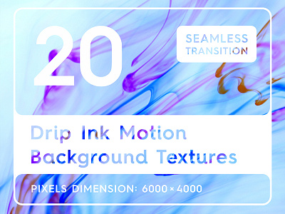 20 Drip Ink Motion Backgrounds background dynamic flow liquid magic motion paint pattern soft texture water wave