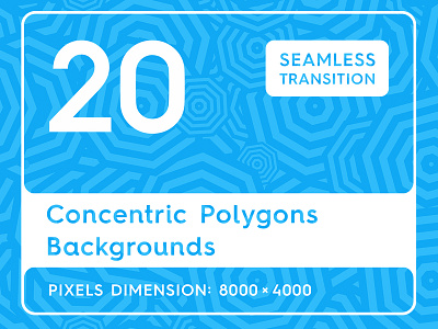 Concentric Polygons Backgrounds