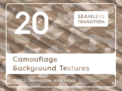 20 Camouflage Background Textures