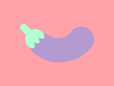 Aubergine illustration emoji