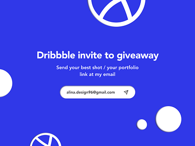 Dribbble Invite To Giveaway