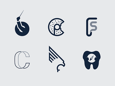 Logo Collection pt1. clean icon logo logodesign minimal