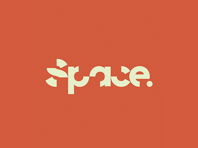 Space Logo clean logo logodesign minimal typography