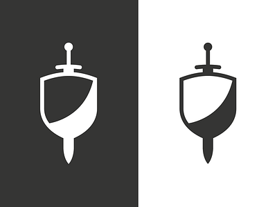 Sword And Shield Logo By Studio Beast On Dribbble