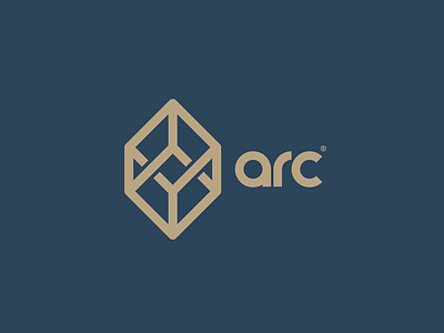 Arc Logo arc clean geometric logo logodesign minimal typography