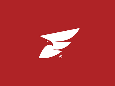 Eagle Icon eagle icon logo red wing