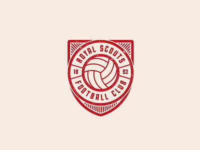 Royal Scouts Football Club Logo badge club football logo royal scouts shield soccer