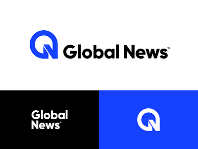 Global News Identity identity logo news