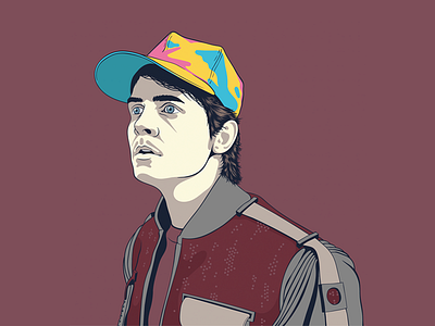 Back to the future, man, marty, marty mcfly, mcfly, people, person icon -  Free download