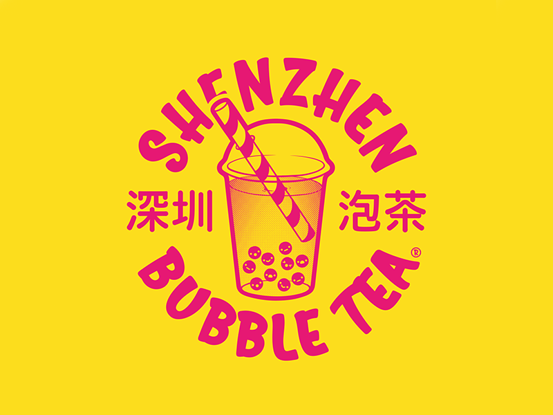 Shenzhen Bubble Tea Logo Identity by Studio Beast on Dribbble