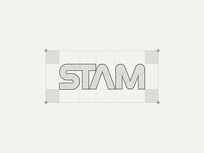 Stam Logo Identity business business cards clean identity logo parent company stationery wordmark