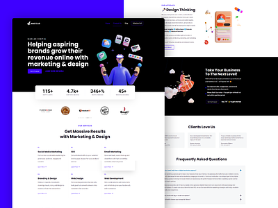 Web Design for Digital Agency