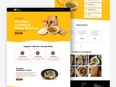 Web Design & WordPress Dev. - Abu Hummus