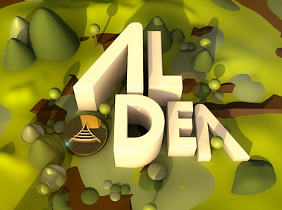Aldea Paradise 3d animation art branding cinema4d design illustration logo love vector