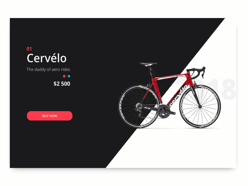 InVision Studio - Bicycle shop concept for upcoming course