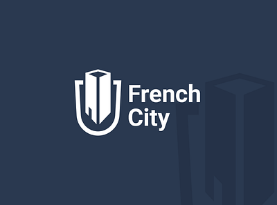 French City - Logotype GTA Roleplay branding communication flat logo vecteur vector