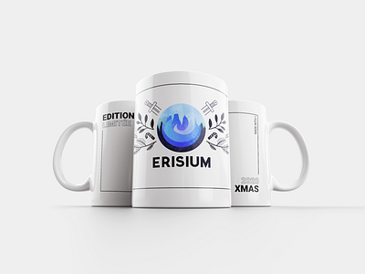 XMAS MUG - ERISIUM brand branding communication draw illustration logo mug vecteur vector